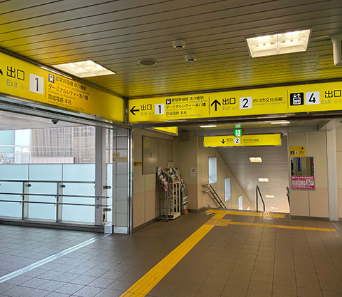 JR船橋駅北口風景